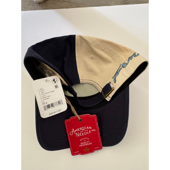 Free People Movement Double Hitter Baseball Hat Navy Combo NWT - Picture 5 of 7